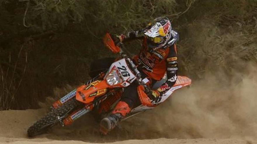 Josep Garcia és l&#039;actual líder del campionat d&#039;Espanya en enduro 1 i de la classificació general