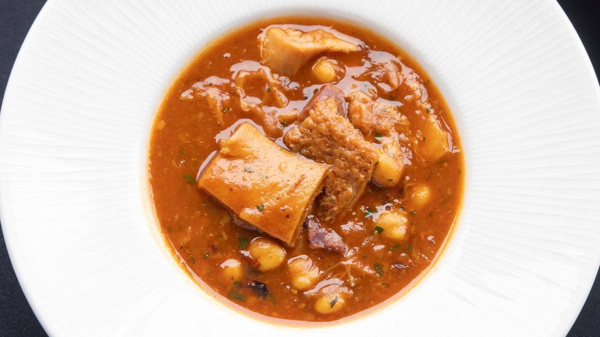 Los callos del restaurante L'Artesana Santa Eulàlia que han ganado el Campeonato del Mundo de Callos 2025.