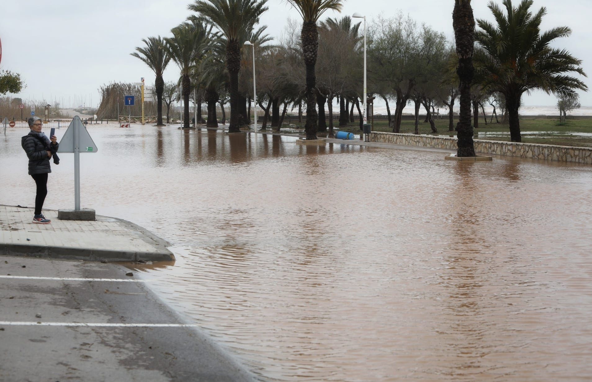 Las imágenes del paso del temporal de luvia por la Comunitat Valenciana