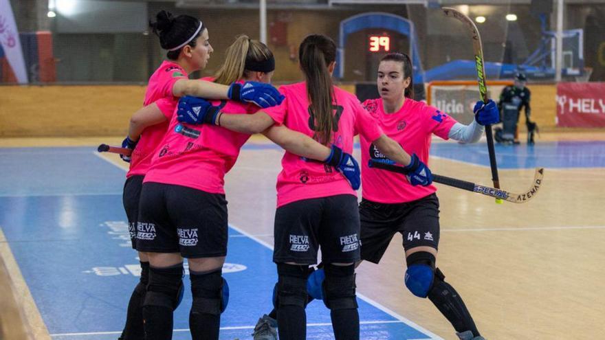 El HC celebra un gol en Riazor. | Germán Barreiros/Roller Agencia