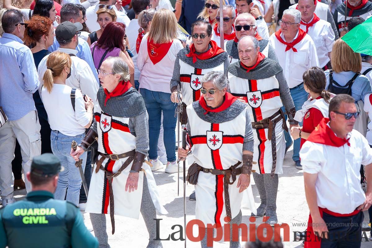 Moros y Cristianos en la mañana del día dos en Caravaca