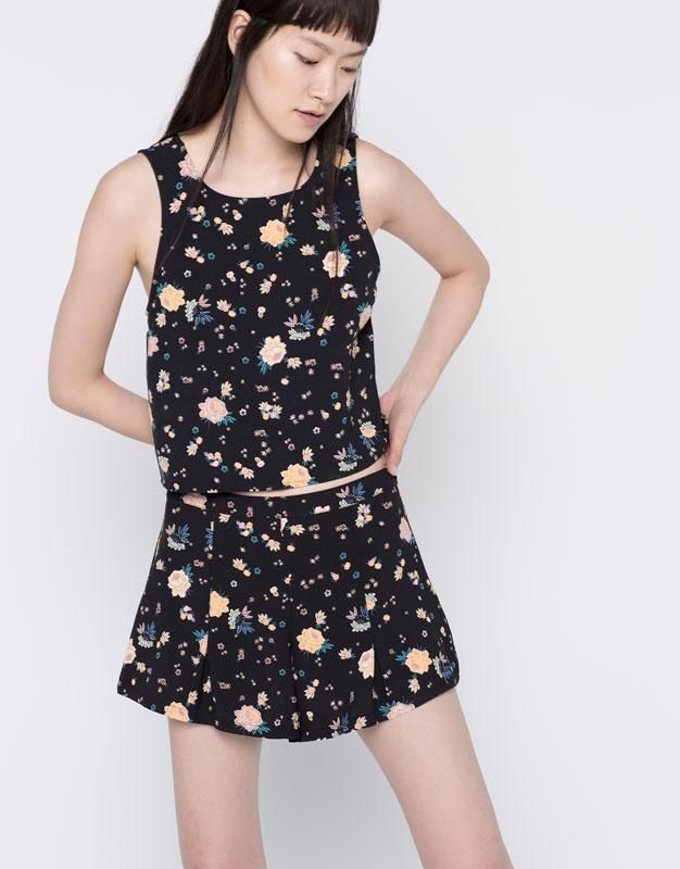 Short estampado, Pull & Bear