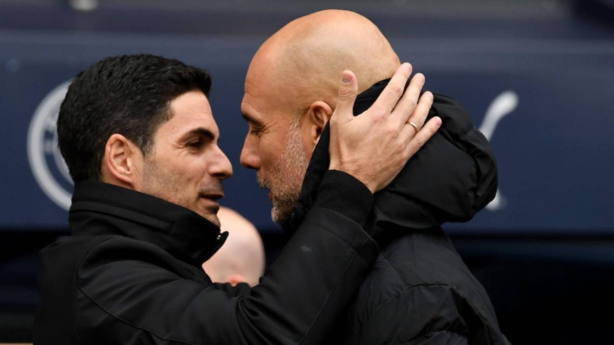 Pep Guardiola y Mikel Arteta se verán las caras en la final de la Carabao Cup