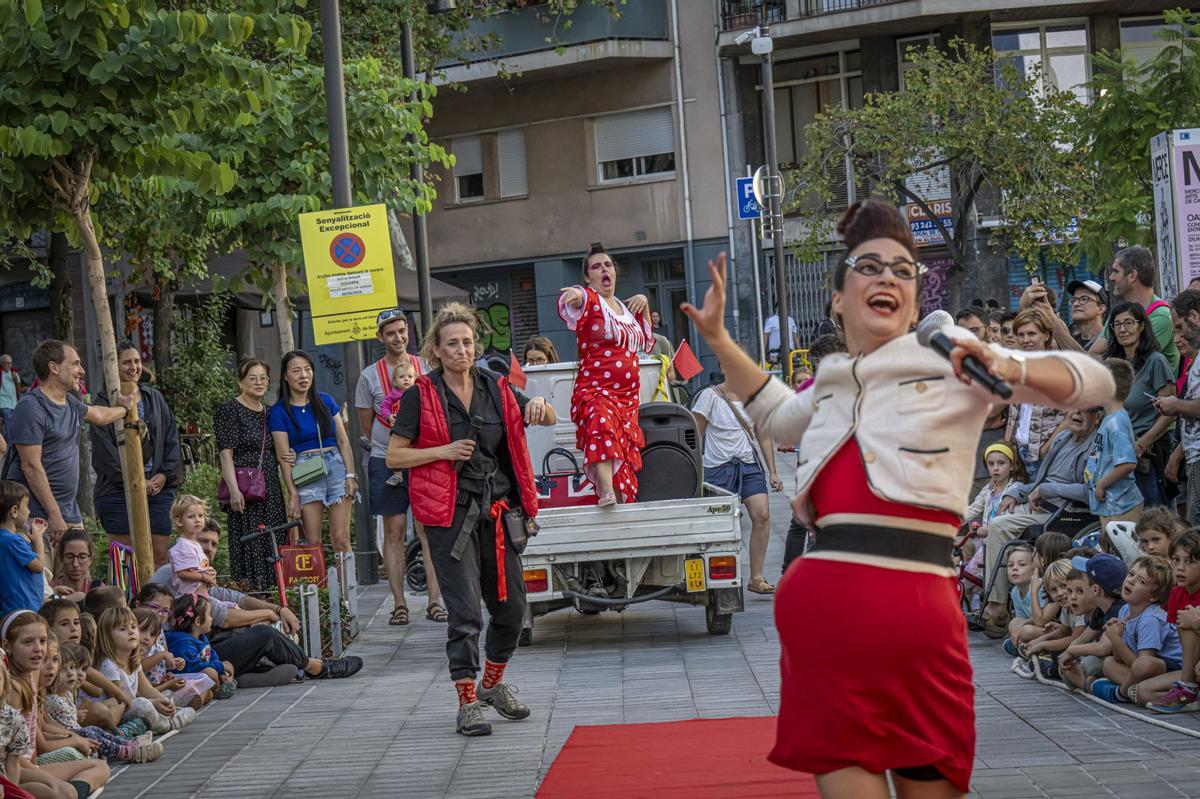 La Mercè en la superilla de Consell de Cent