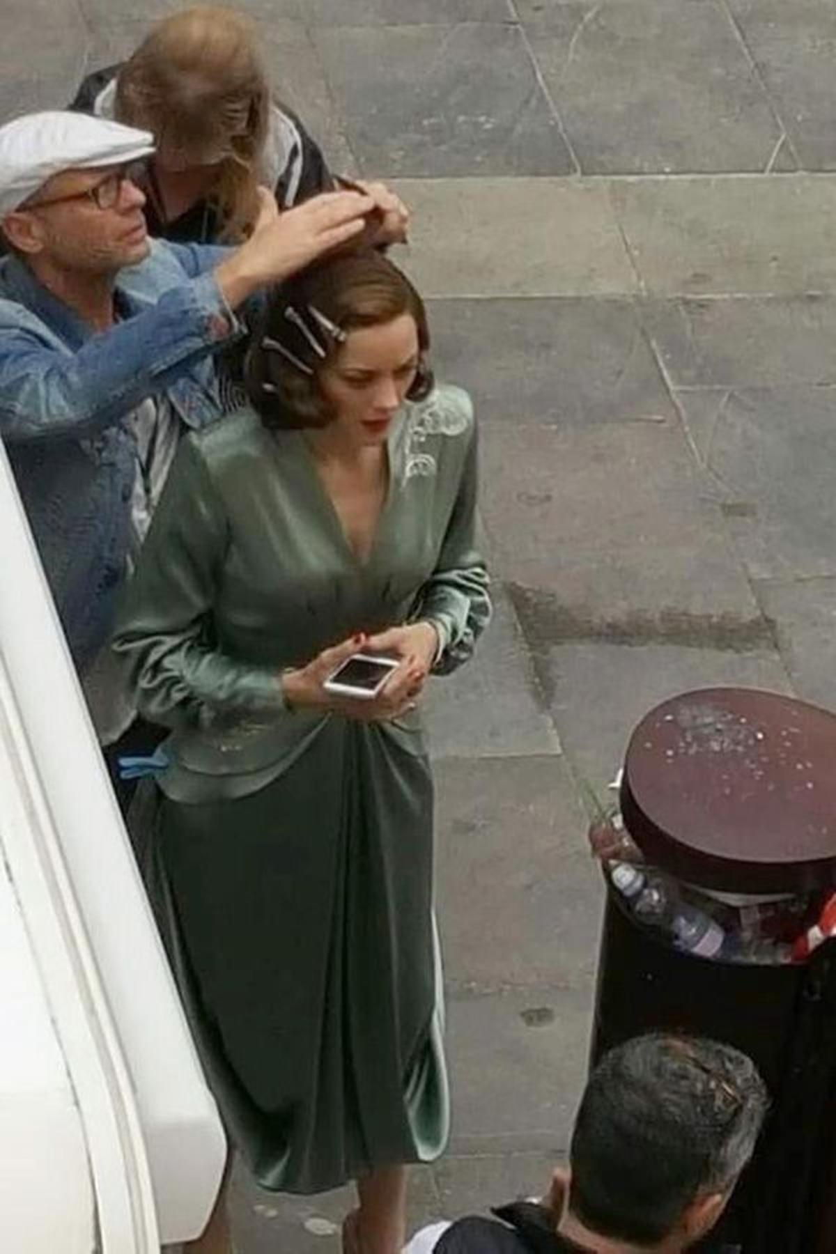 Marion Cotillard en Canarias durante el rodaje de 'Allied'