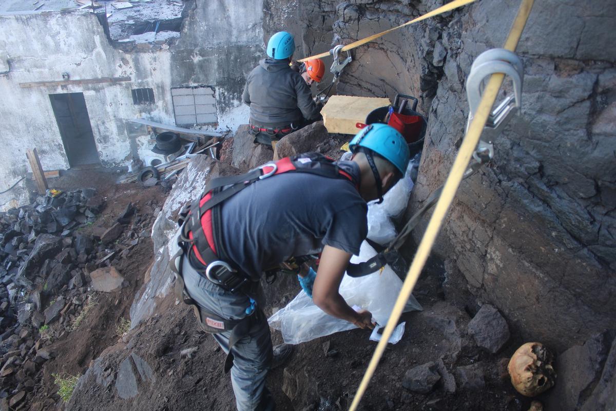 Trabajos en la zona