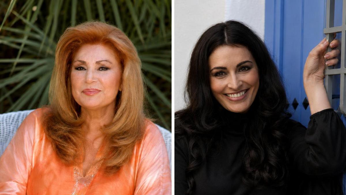 Rocío Jurado y Susana Córdoba, una de las actrices que llevarán su vida a la pantalla.
