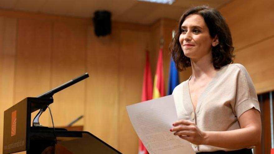 Acuerdo de Gobierno en la Comunidad de Madrid