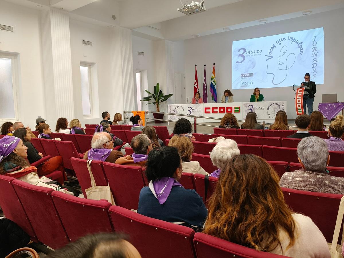 Las jornadas Voces que impulsan de CCOO en Córdoba.