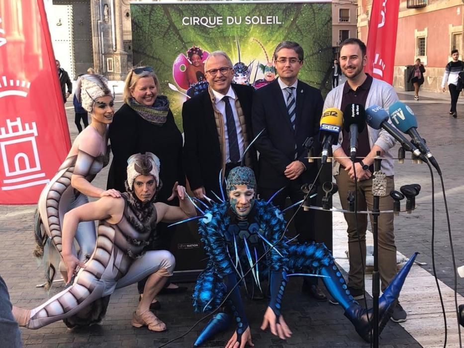 Los insectos del Circo del Sol toman Murcia hasta el 20 de enero