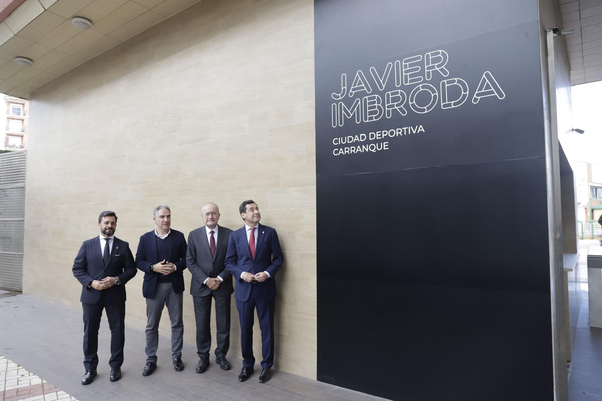 Las imágenes del homenaje a Javier Imbroda en Carranque