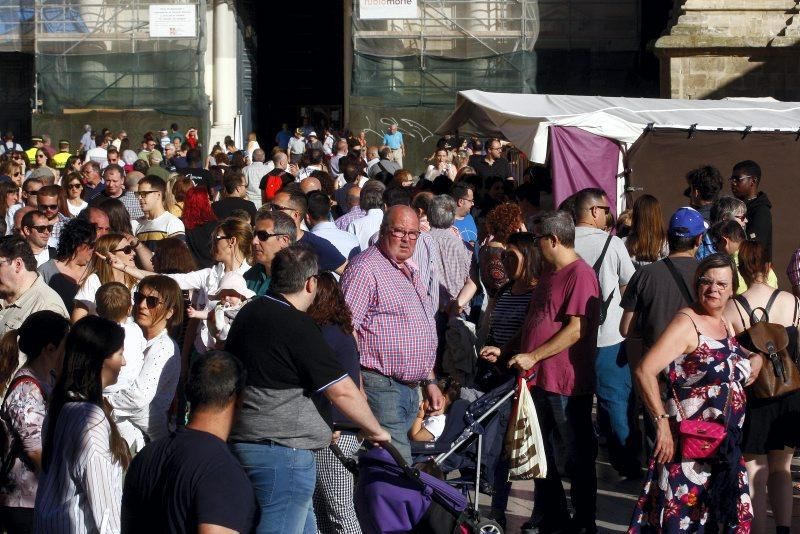 Mercado medieval en Zaragoza