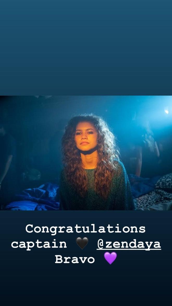 Jacob Elordi felicita a Zendaya públicamente por su Emmy