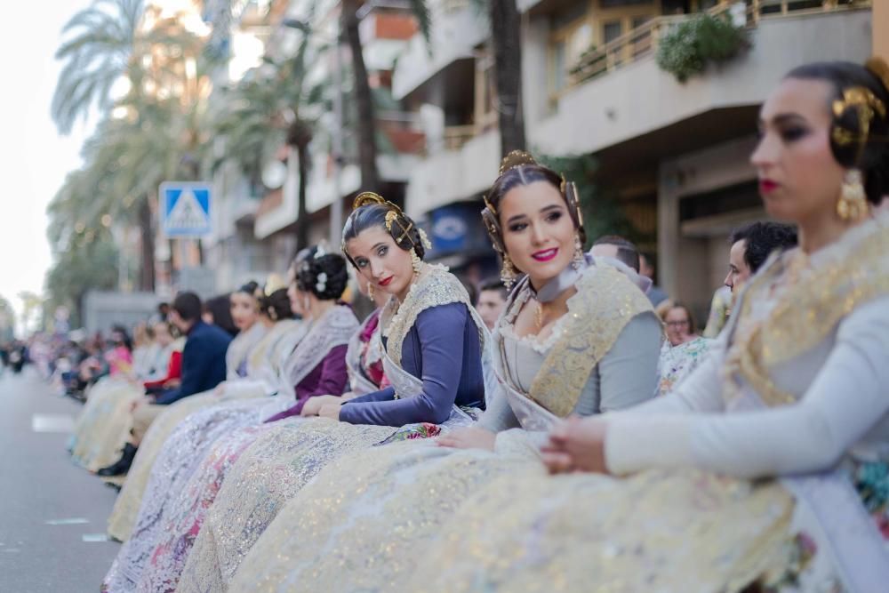 Cabalgata de disfraces de las Fallas de Gandia