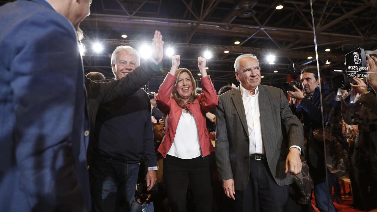 ANUNCIO OFICIAL DE LA CANDIDATURA DE SUSANA DÍAZ A LAS PRIMARIAS PARA LIDERAR EL PSOE