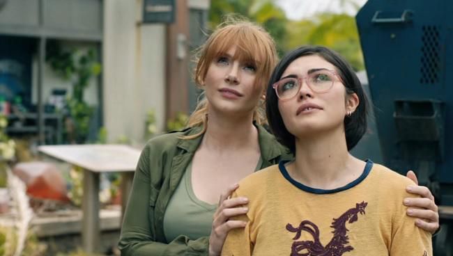 Daniella Pineda en 'Jurassic Wold'.
