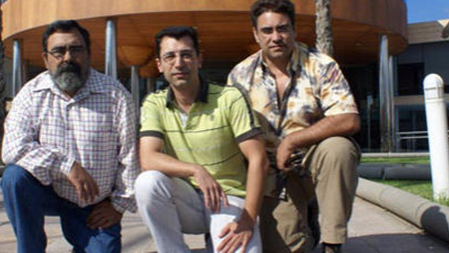 De izquierda a derecha: Torres, Cardona y Blasco