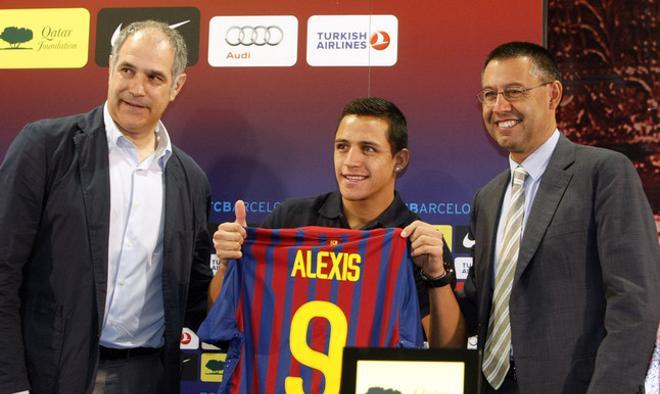 Las imágenes de Alexis Sánchez en el FC Barcelona