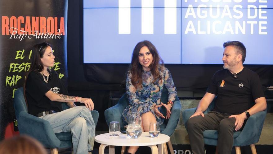 Presentación del Festival Rocanrola en el Museo de Aguas de Alicante