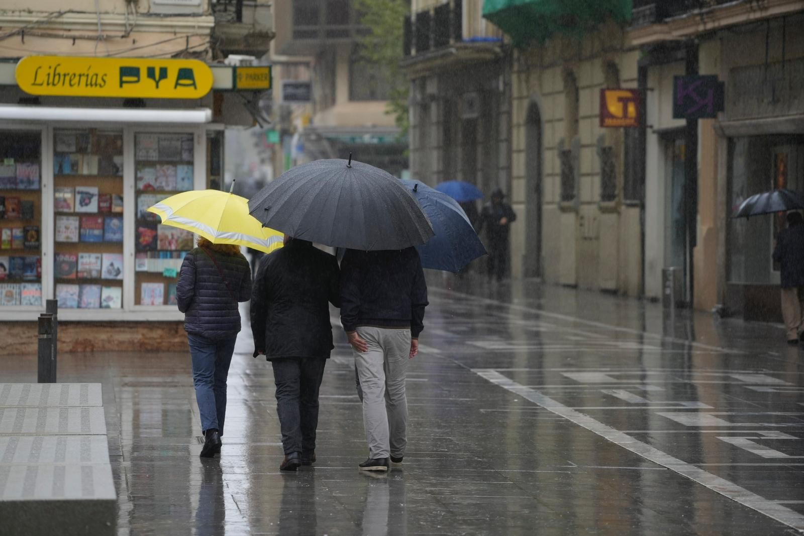 Las imágenes del temporal de lluvia por la borrasca 'Domingos' en Zamora