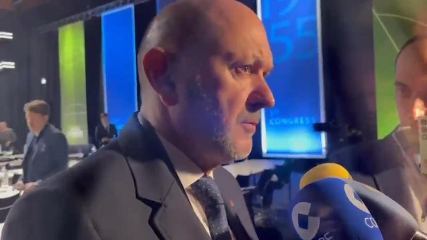 Rafael Louzán, presidente de la RFEF, sobre la final de la Copa del Rey