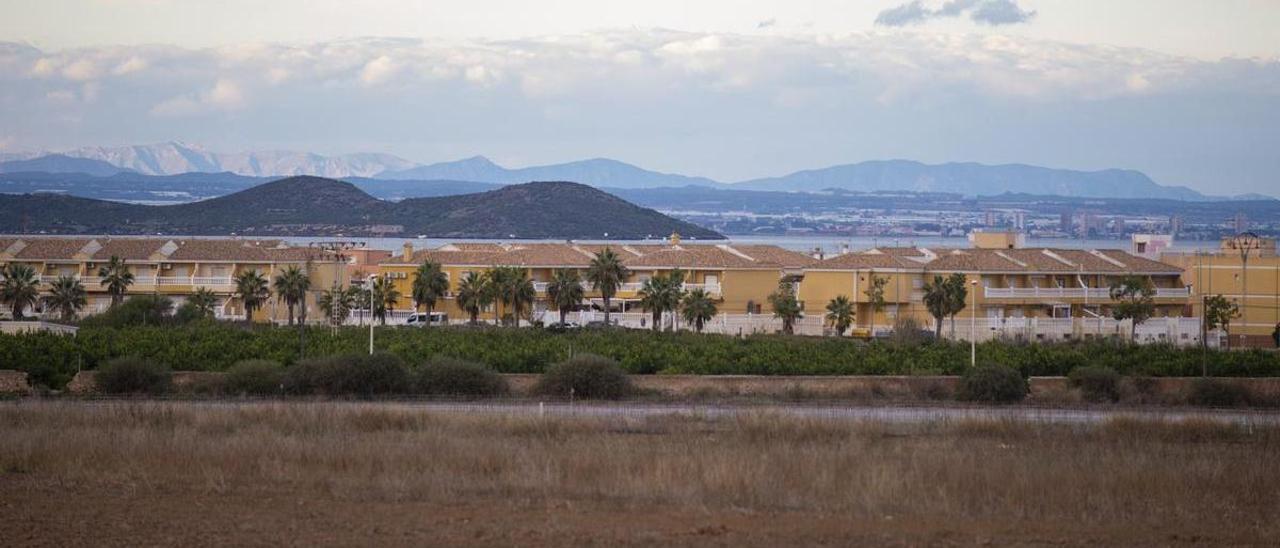 Fincas denunciadas por regadío ilegal en Los Nietos (Cartagena).