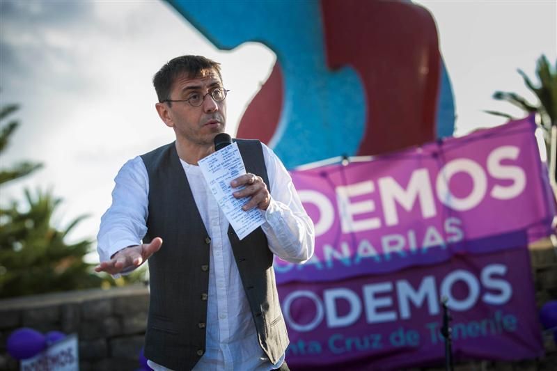 El cofundador de Podemos, Juan Carlos Monedero