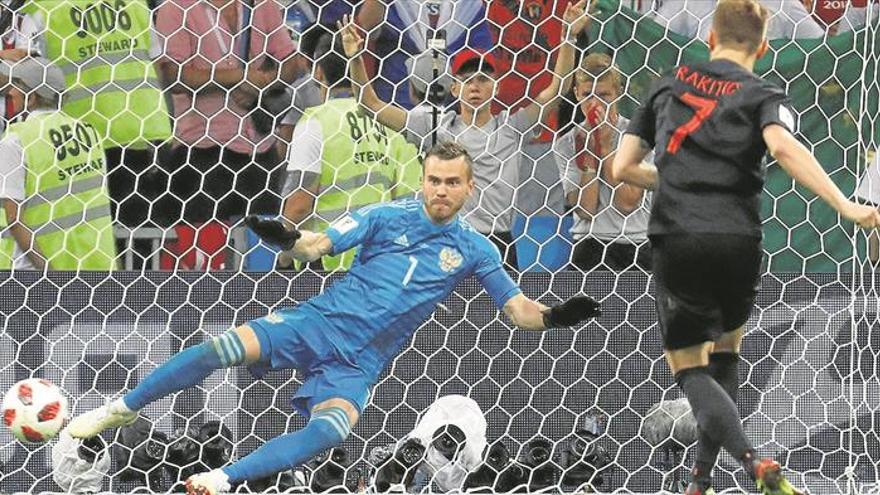 Croacia se abona a los penaltis