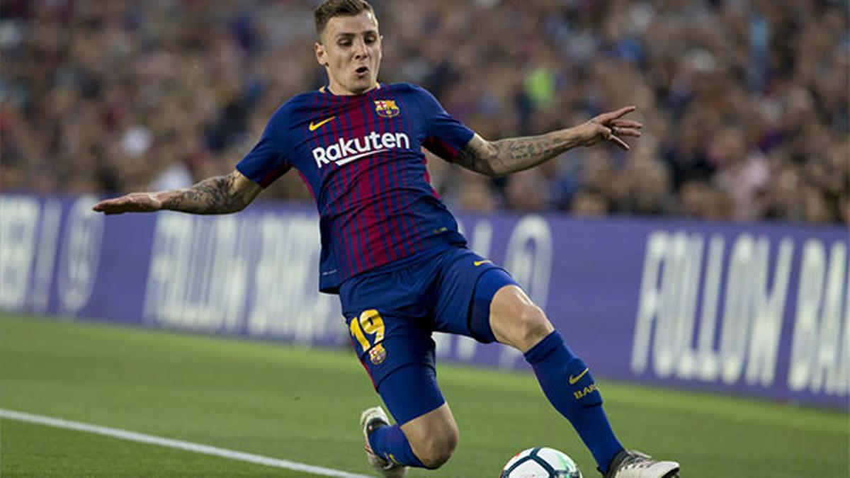 Digne: 'Duele un poquito, pero ha sido un sueño estar en el Barça'