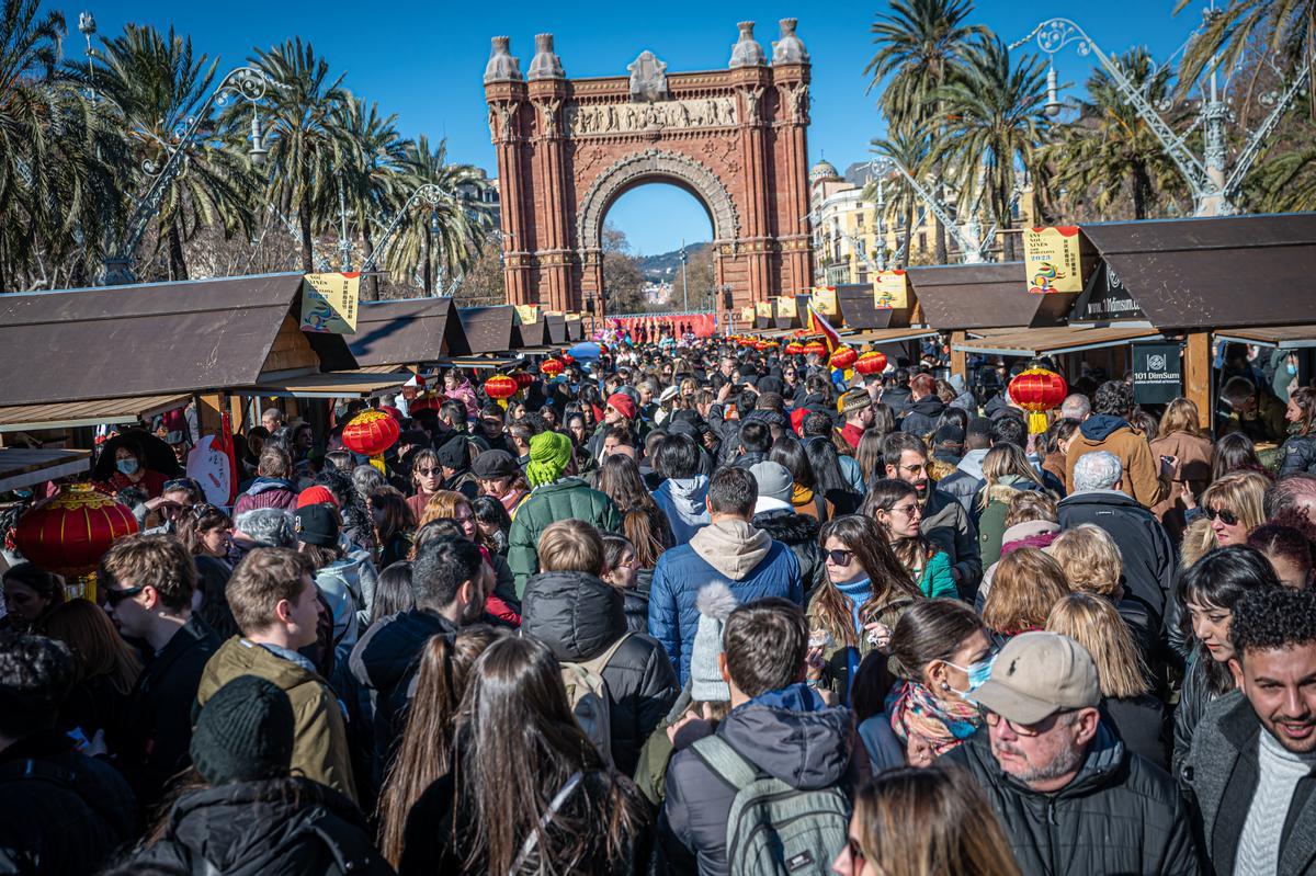 Barcelona celebra el Año Nuevo Chino