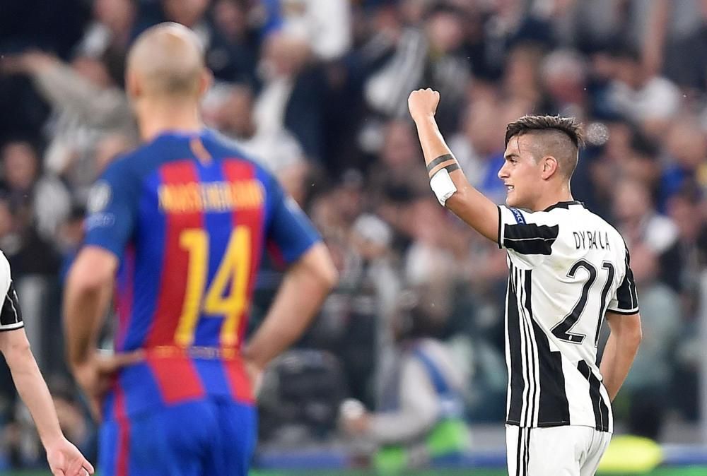 Las mejores imágenes del Juventus - Barça de Champions.