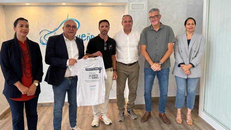 Enrique Llimona inicia el reto de tres Ironman seguidos sin descanso en Lanzarote