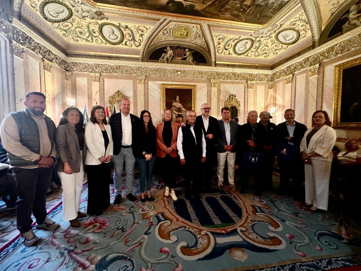 Acto en el Ayuntamiento de Segovia.