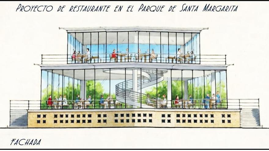 El segundo proyecto para el palacete de Santa Margarita en A Coruña