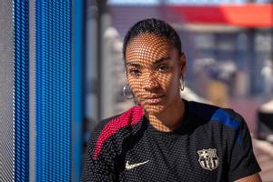 Salma Paralluelo, futbolista del Barça: "Ahora juego con mucho menos dolor"