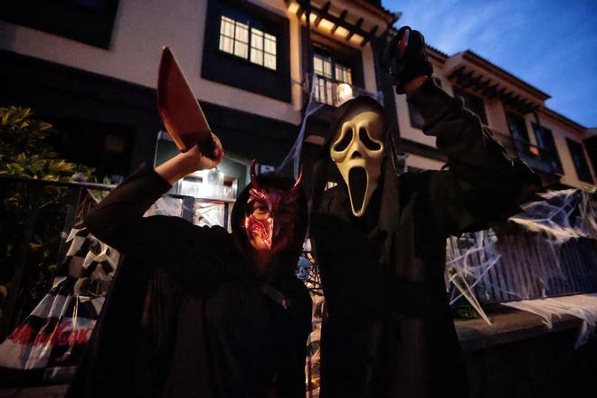 Noche de Halloween en Pueblo Hinojosa