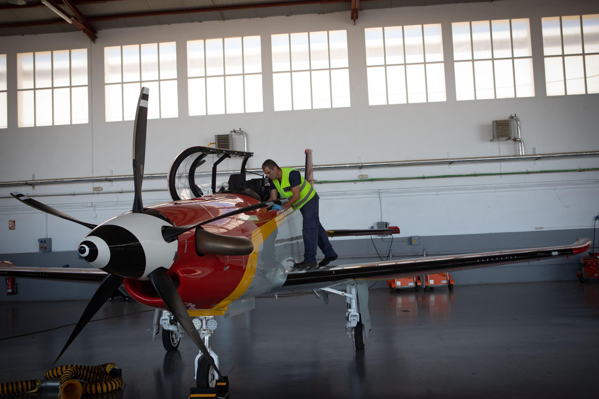 Presentación de los nuevos aviones del Ejército del Aire