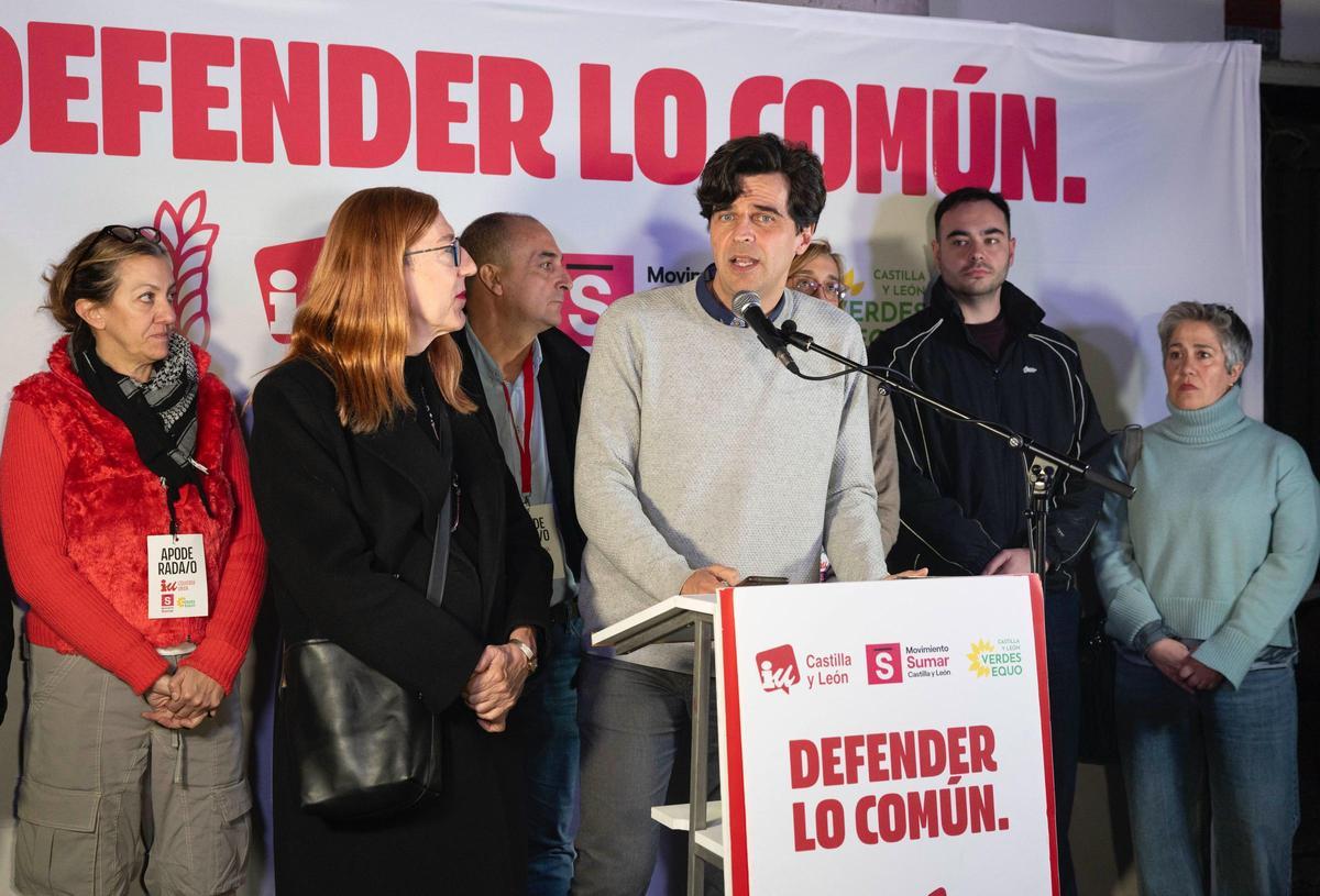 Juan Gascón tras conocer los resultados de las elecciones.