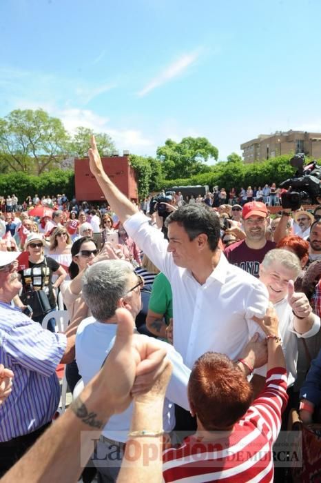 Pedro Sánchez en Murcia