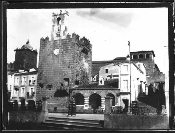 Las primeras fotografías de Cáceres