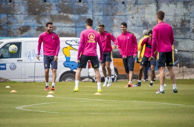 Entrenamiento de la UD Las Palmas