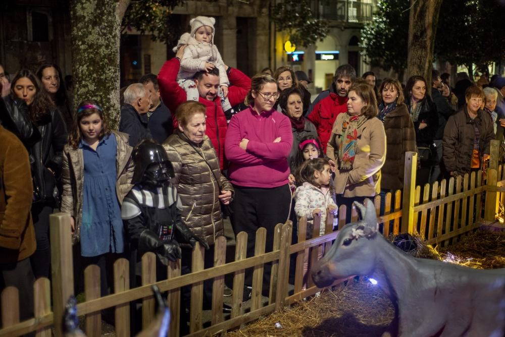 El polémico Belén del Concello de Ourense.