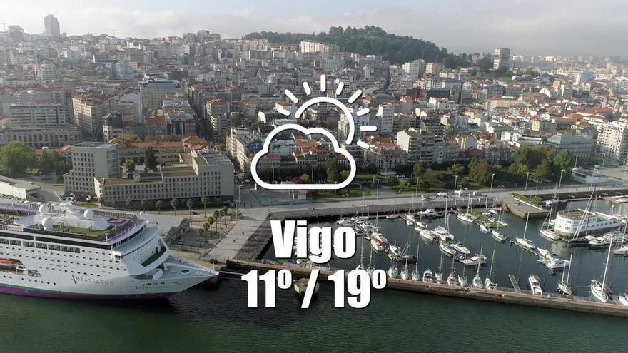 El tiempo en Vigo: previsión meteorológica para hoy, jueves 23 de abril
