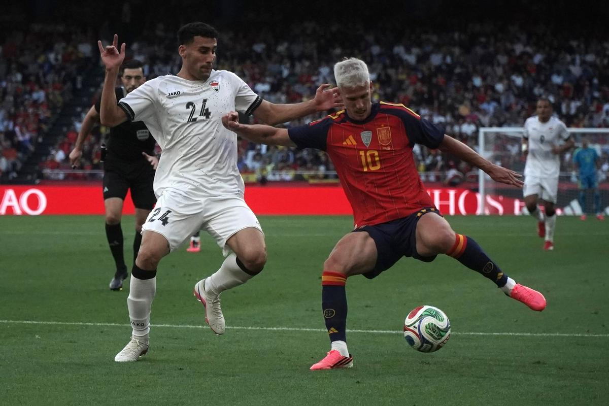 1-1 | España se conforma con un empate plomizo ante Irak en Riazor