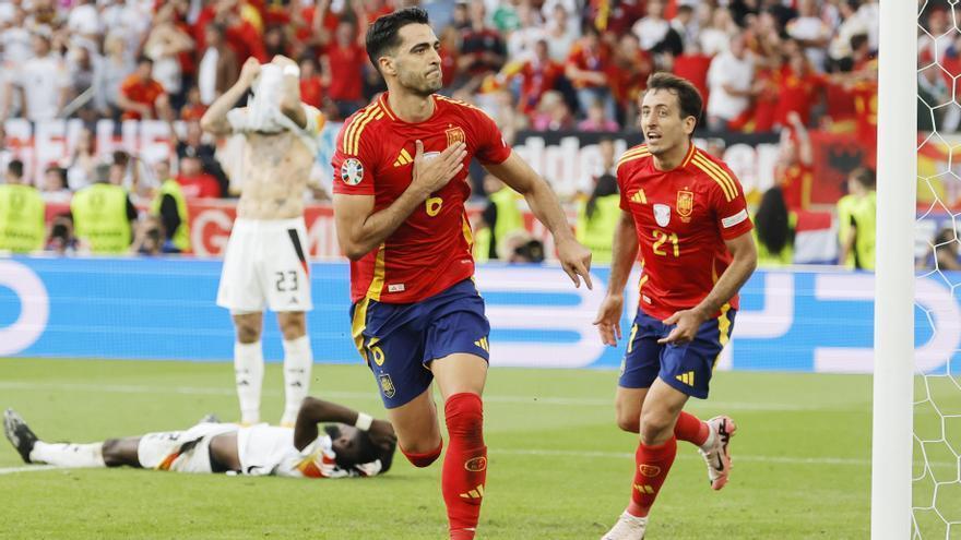 Mikel Merino mete a España en las semifinales de la Eurocopa con un gol en el 119&#039;