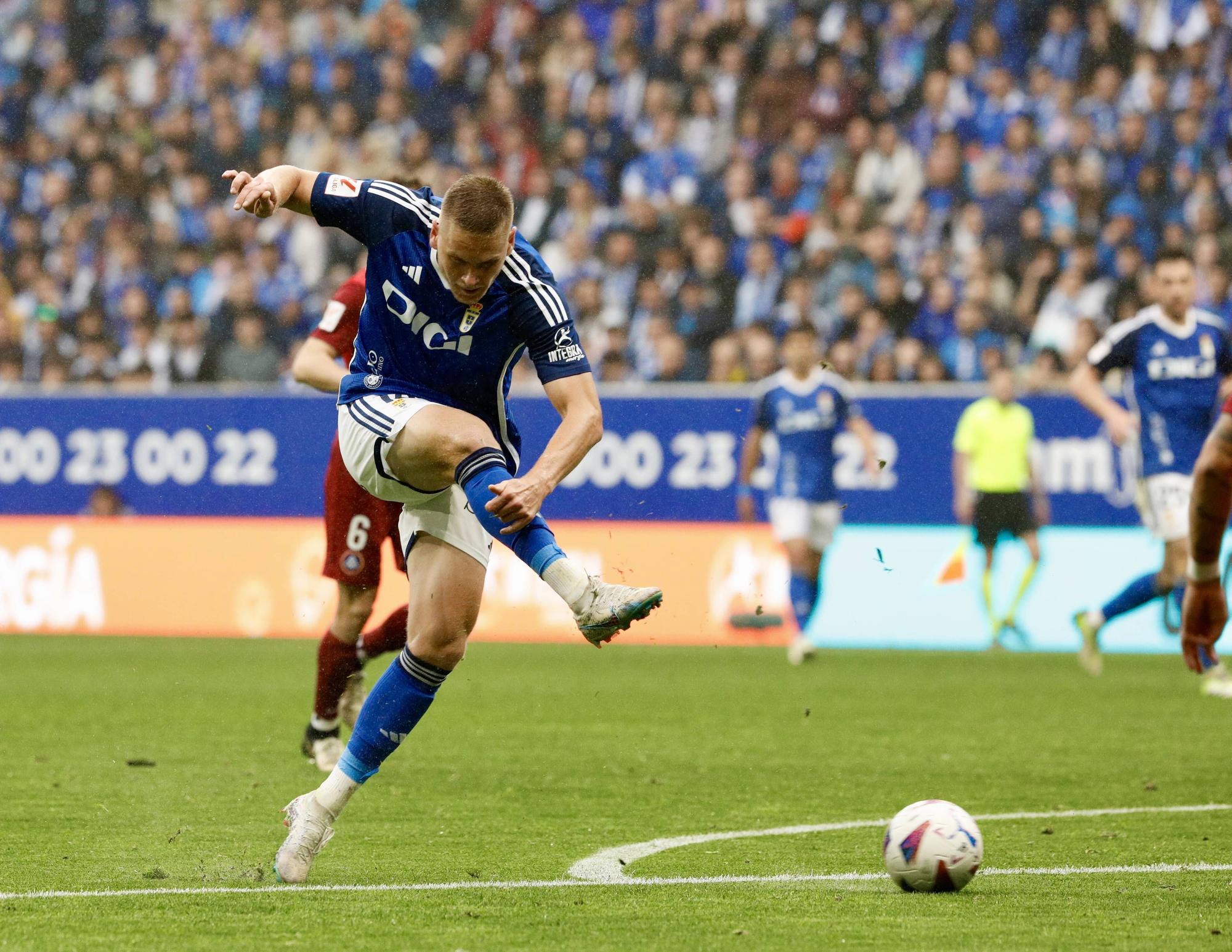 Así fue el partido entre el Oviedo y el Andorra