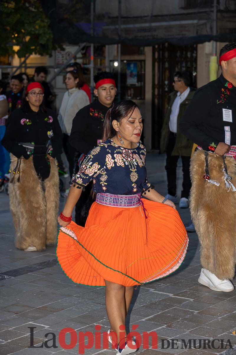 La comunidad ecuatoriana en Caravaca celebra la Virgen de ‘El Quinche’