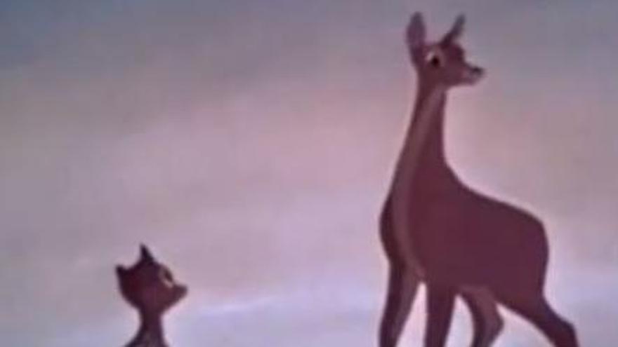 Recordes com va ser la mort de la mare de Bambi?