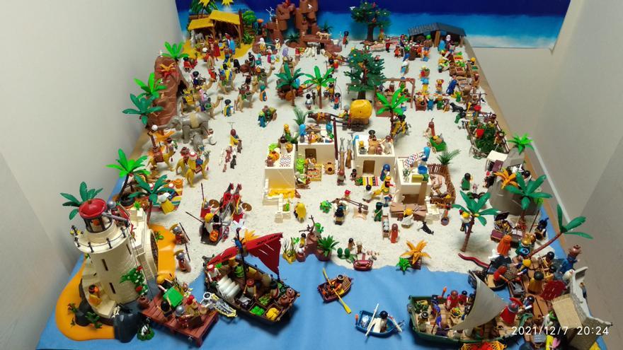 Vuelve el belén de Playmobil a Zamora