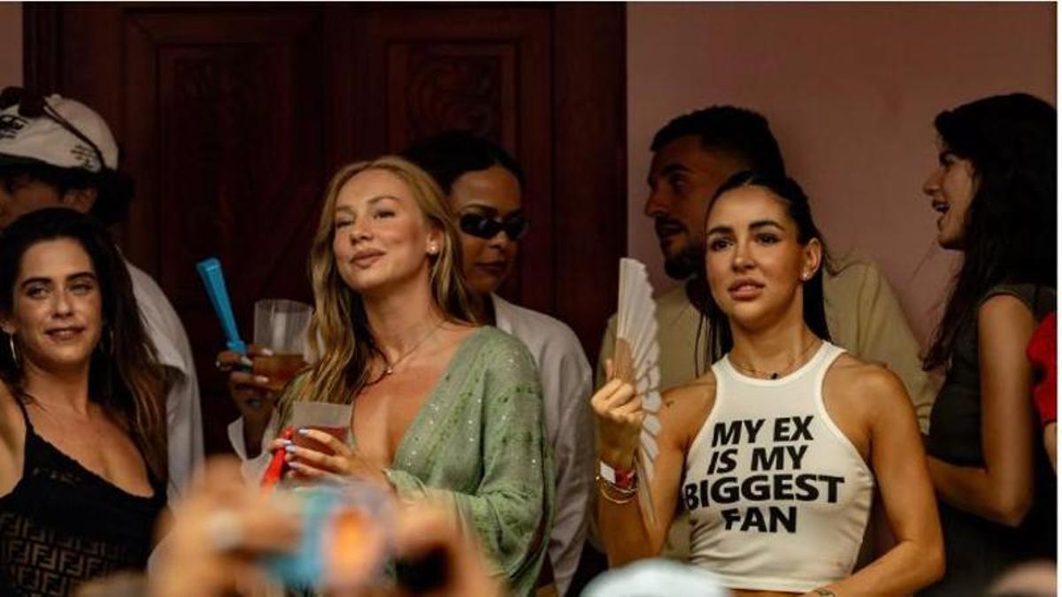 María León y Ester Expósito, en la Casita de Bad Bunny en Madrid.